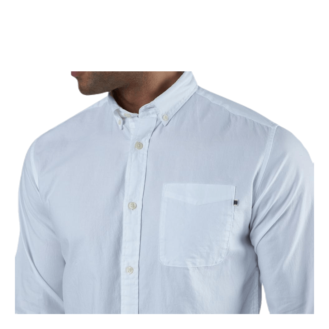 Classic Soft Oxford Shirt L/S White