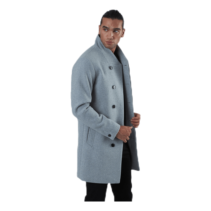 Collum Wool Coat Grey