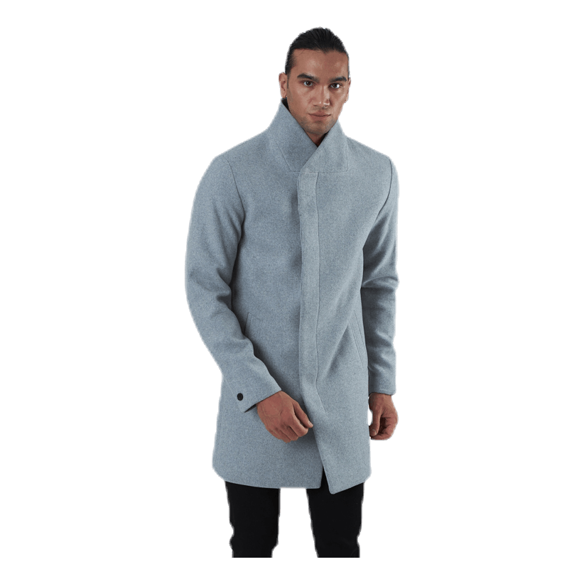 Collum Wool Coat Grey