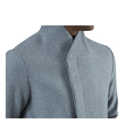 Collum Wool Coat Grey