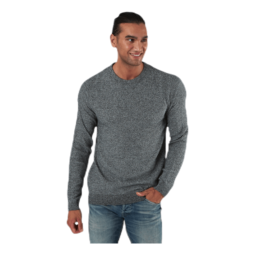 Aaron Knit Crew Neck Black