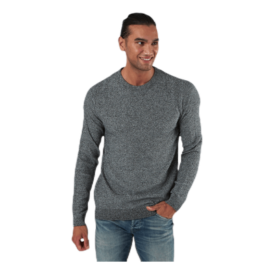 Aaron Knit Crew Neck Black