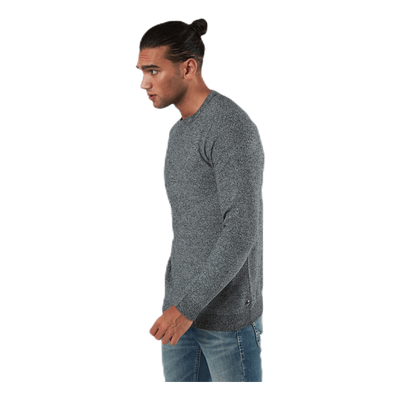 Aaron Knit Crew Neck Black