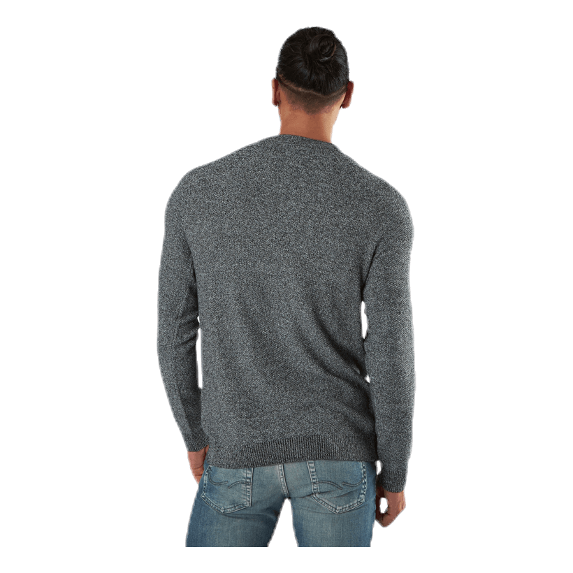 Aaron Knit Crew Neck Black