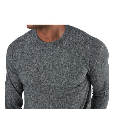Aaron Knit Crew Neck Black