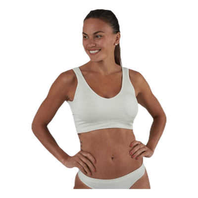 Symmi Rib Bra Top 2-Pack White