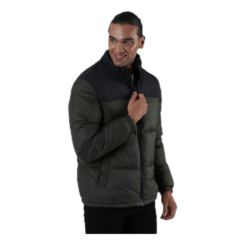 Drew Puffer Collar Green