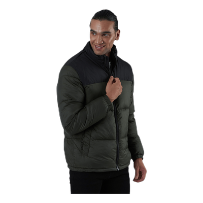 Drew Puffer Collar Green