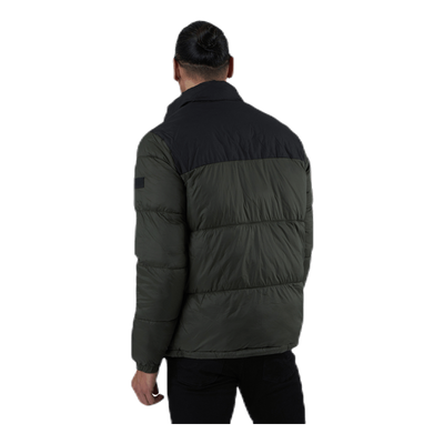 Drew Puffer Collar Green