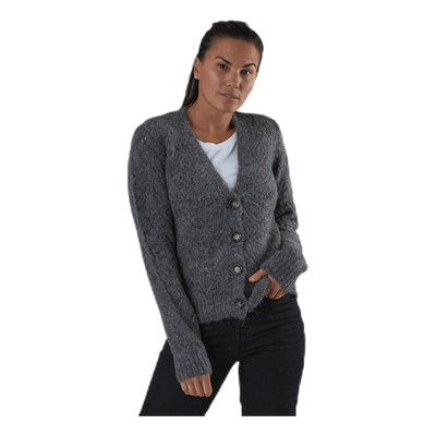 Bibi Ls  Knit Cardigan Grey