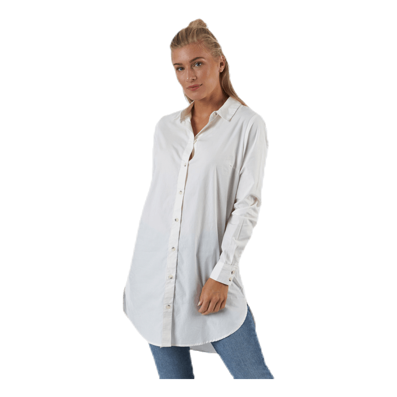 Noma Ls Long Shirt White