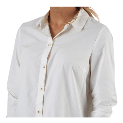 Noma Ls Long Shirt White