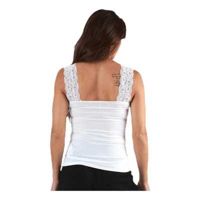 Barbera Lace Top White