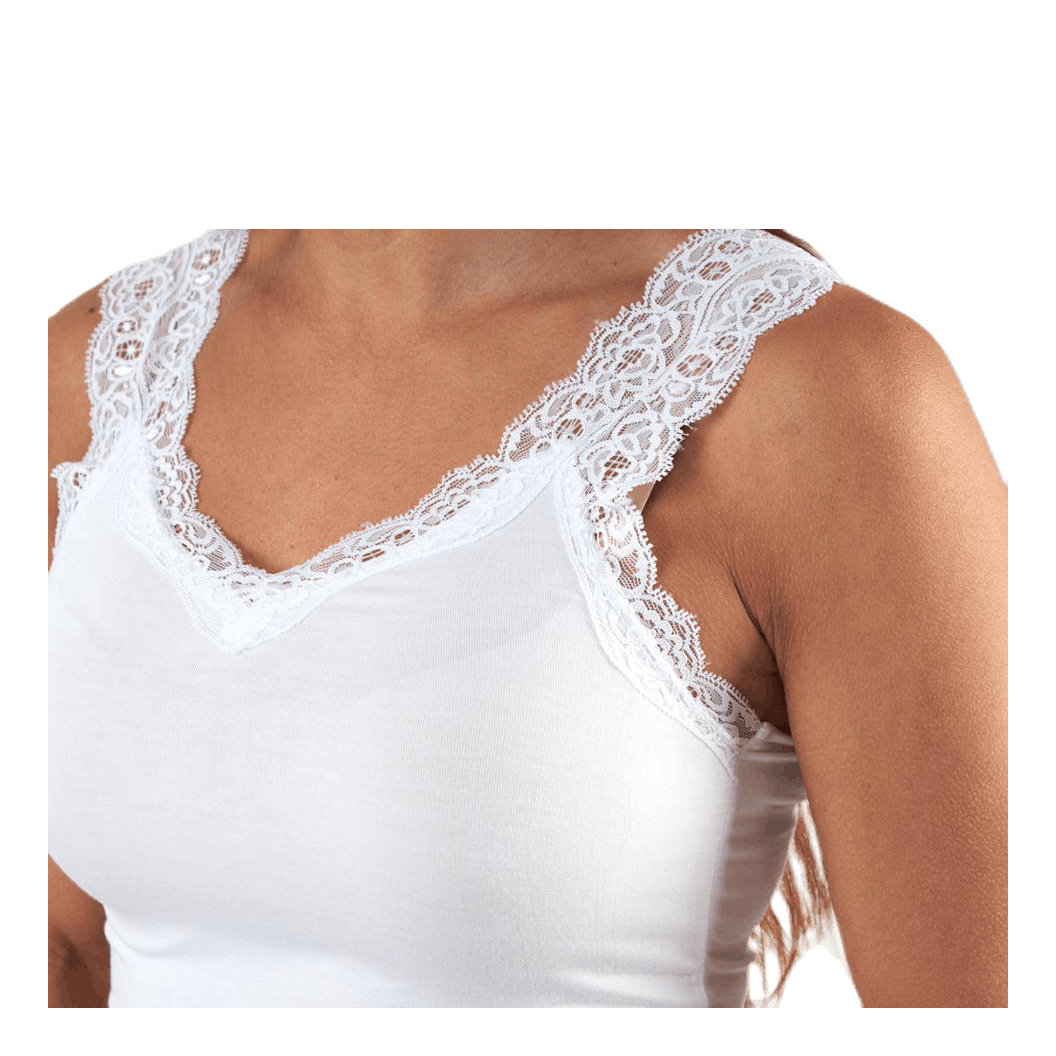 Barbera Lace Top White