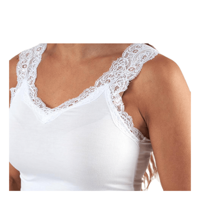 Barbera Lace Top White