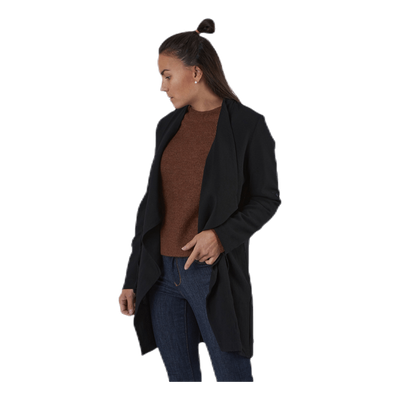 Belia 3/4 Short Coatigan Black