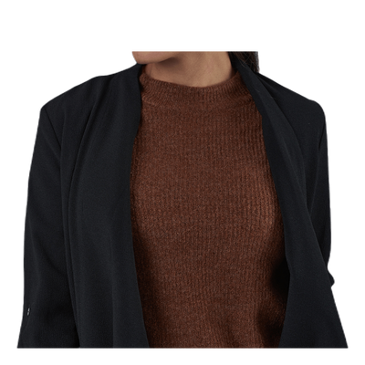 Belia 3/4 Short Coatigan Black