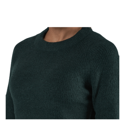 Ellen Ls O-Neck Knit Green