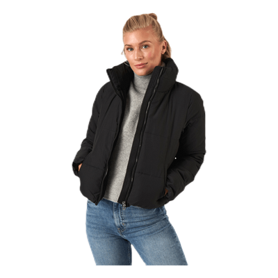 Dolly Short Puffer Jacket Otw Black