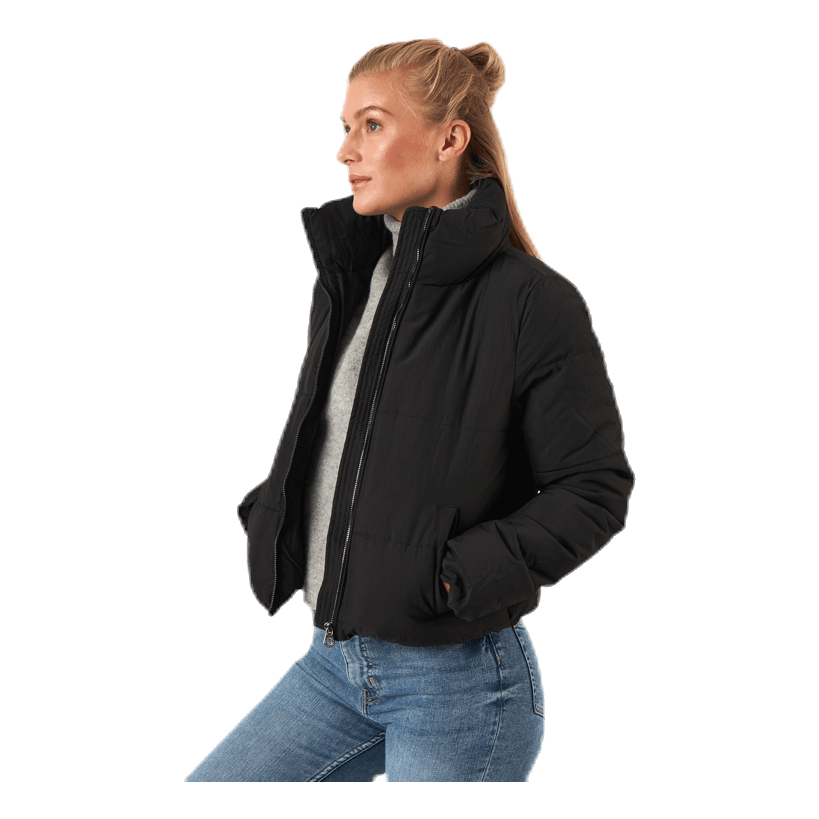 Dolly Short Puffer Jacket Otw Black