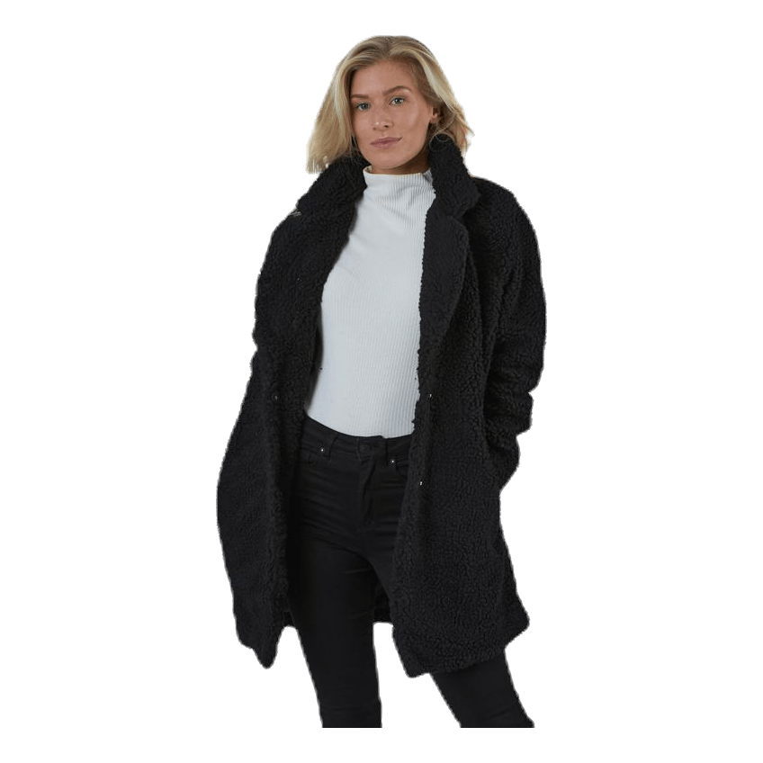 Aurelia Sherpa Coat Otw Black
