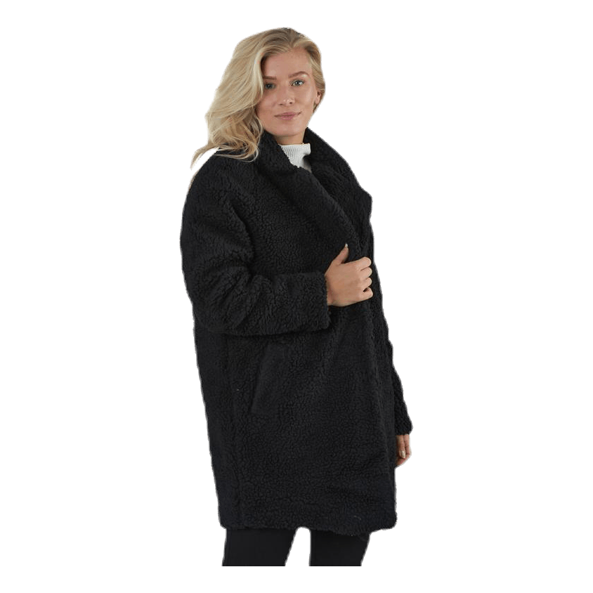 Aurelia Sherpa Coat Otw Black