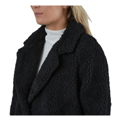 Aurelia Sherpa Coat Otw Black