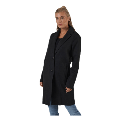Carrie Bonded Coat Otw Black