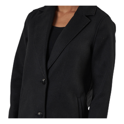Carrie Bonded Coat Otw Black