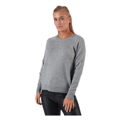 Lesly Kings L/S Pullover Knt Grey