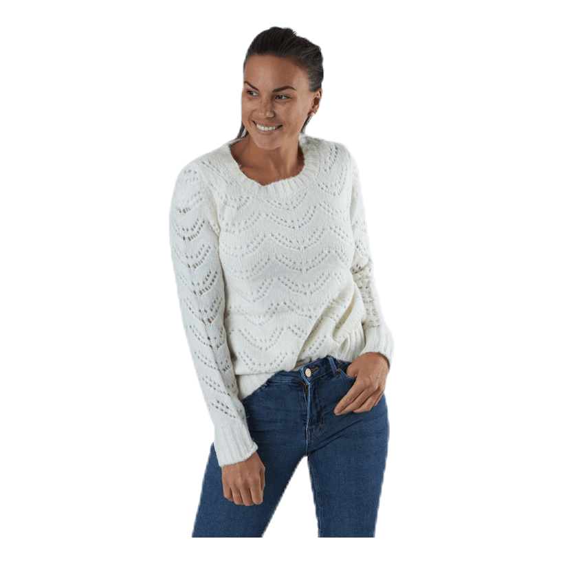 Bibi Ls Knit White