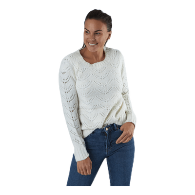 Bibi Ls Knit White