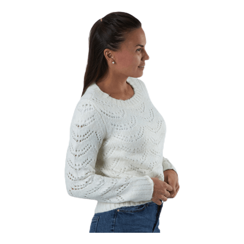 Bibi Ls Knit White
