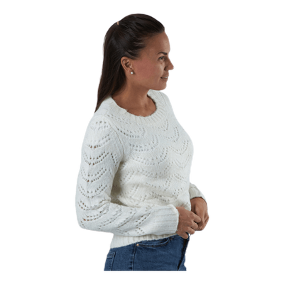 Bibi Ls Knit White