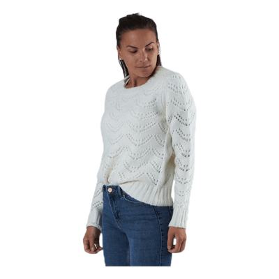 Bibi Ls Knit White