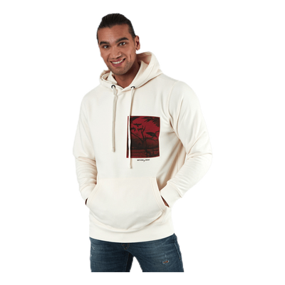Jade Sweat Hood White