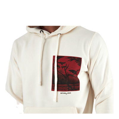 Jade Sweat Hood White