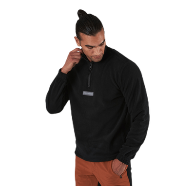 Polars Sweat Half Zip Black