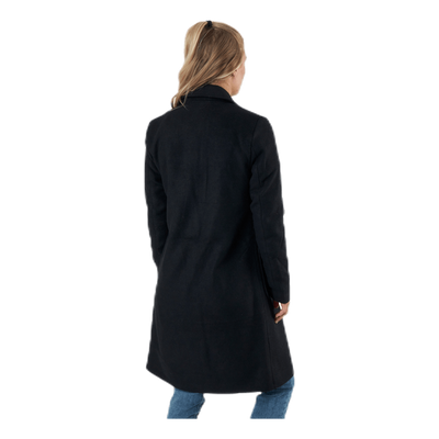 Olivia-Astrid Wool Coat  Otw Black