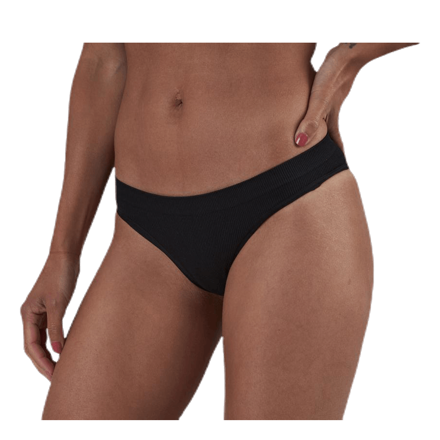 Ymmi Rib Brief 2-Pack Black