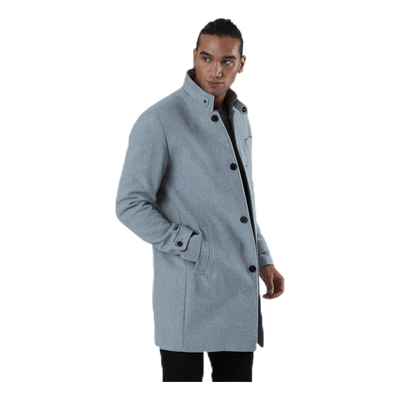 Melton Wool Coat Grey