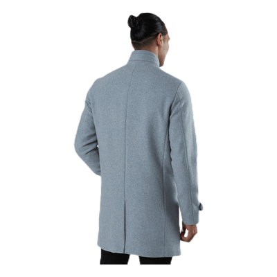 Melton Wool Coat Grey