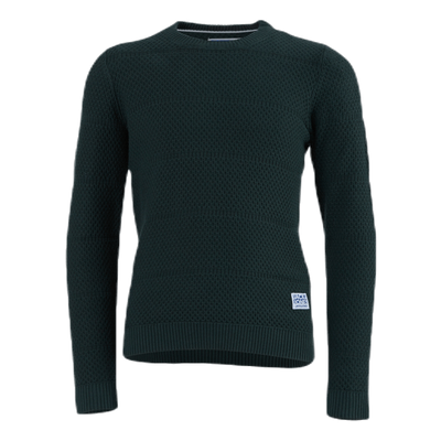Snow Knit Crew Neck Junior Blue
