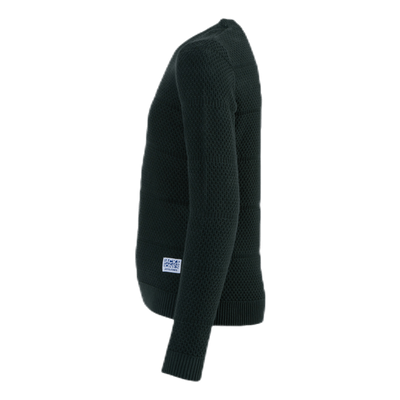 Snow Knit Crew Neck Junior Blue