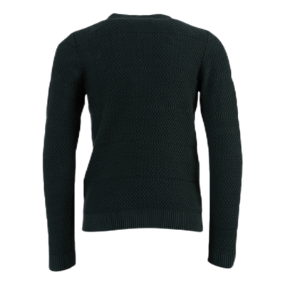 Snow Knit Crew Neck Junior Blue