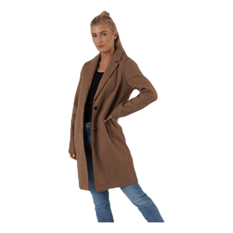 Carrie Bonded Coat Otw Brown