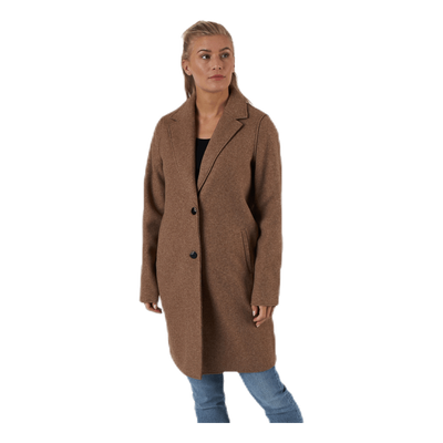 Carrie Bonded Coat Otw Brown
