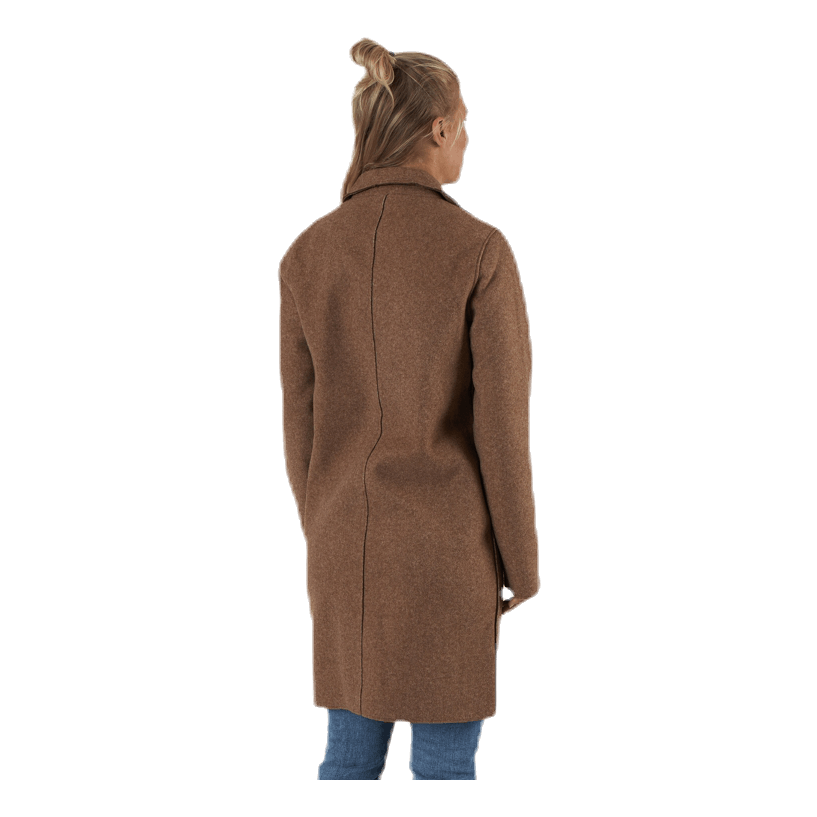Carrie Bonded Coat Otw Brown