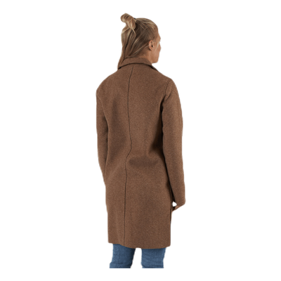 Carrie Bonded Coat Otw Brown