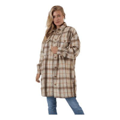 Lis Long Shacket D2D Beige